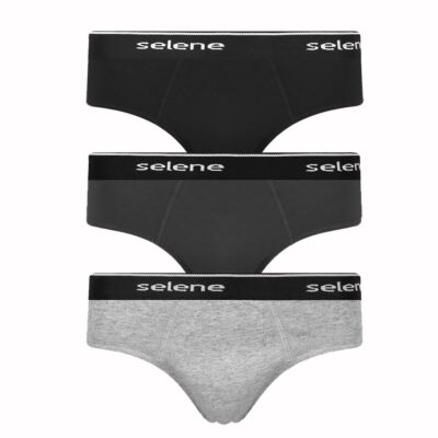 Cueca Masculina Kit 3 Peças Algodão Cós Aparente Lead