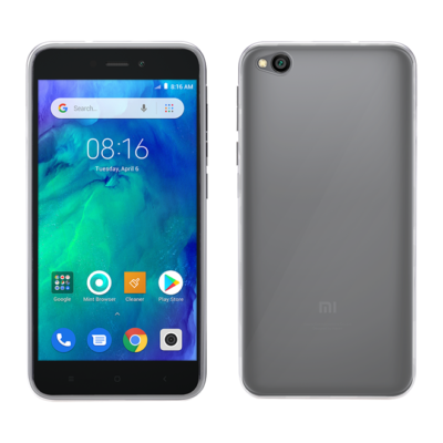 Capa de Smartphone em TPU Emborrachada para Redmi Go