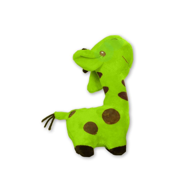 Bichinho de Pelúcia Pet Girafa Verde