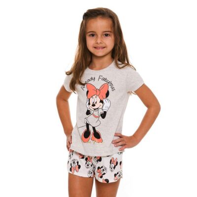 Pijama Infantil Menina Estampado Minnie Already Fabulous