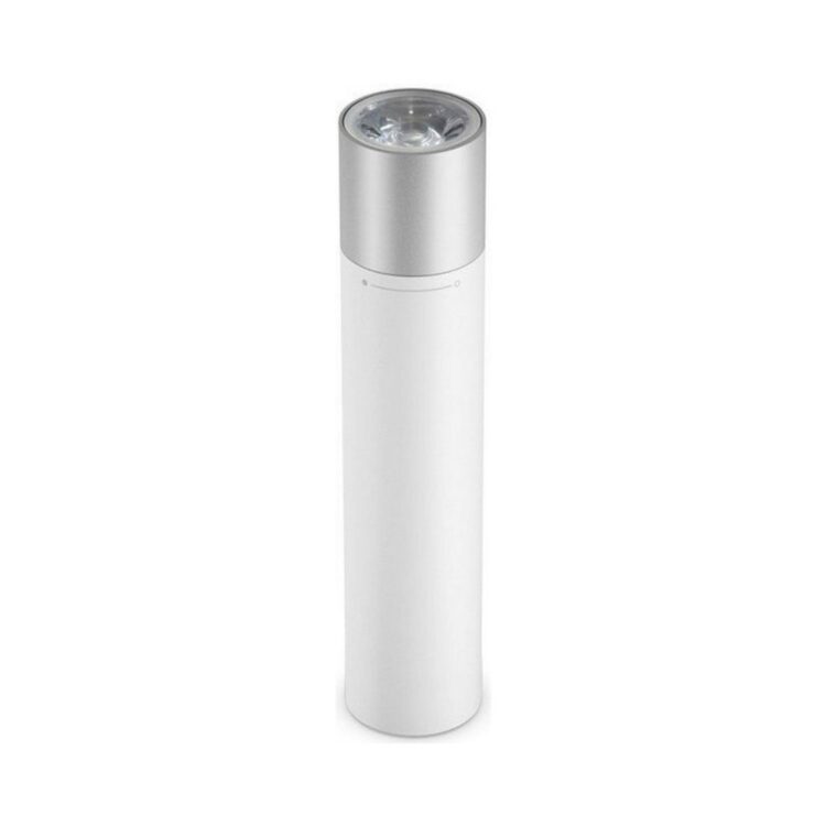 Power Bank 3250mAh com Lanterna de LED Flashlight