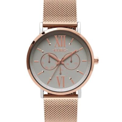 Relógio Feminino Euro Multi Glow Rose EU6P29AHABP/5K