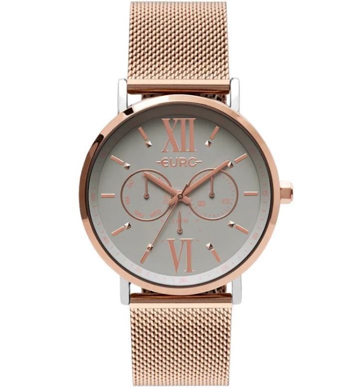 Relógio Feminino Euro Multi Glow Rose EU6P29AHABP/5K