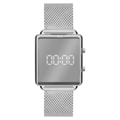 Relógio Feminino Euro Fashion Fit Reflexos Prata EUJHS31BAL/4K