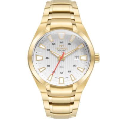 Relógio Masculino Technos Skymaster Dourado 2117LCM/1B