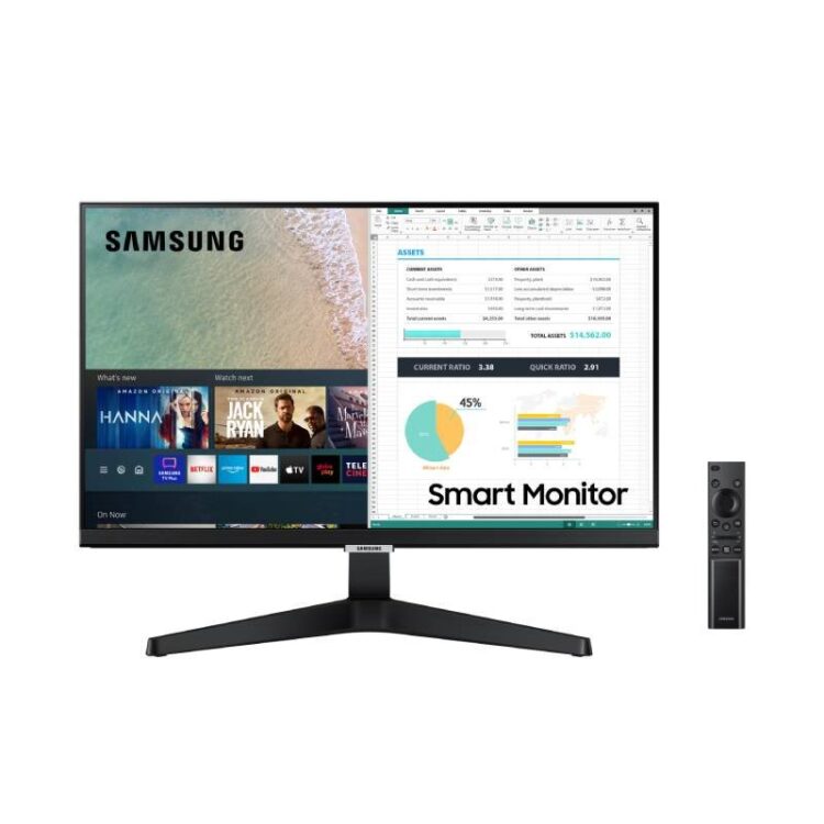 Smart Monitor Fhd Samsung 24, Tap View, Hdmi, Bluetooth, Hdr,ls24am50