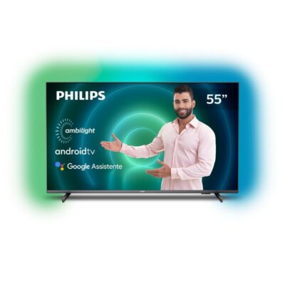 Smart Tv 55" Uhd 4k Philips 55pug7906/78 Cinza