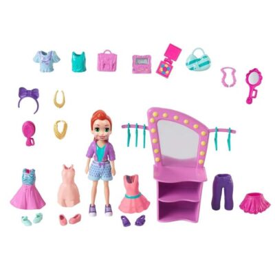 Polly Pocket - Conjunto Estúdio de Beleza Gbf87 - MATTEL