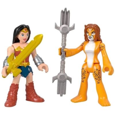 Imaginext - Batman Figuras - Mulher Maravilha e Cheetah Gkj68 - MATTEL