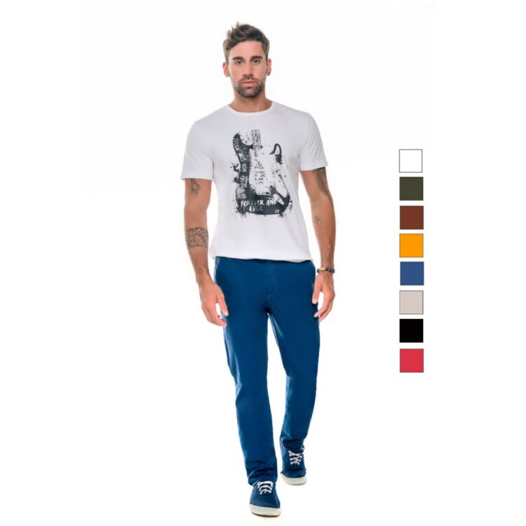 Calça Masculina Sarja Classic Latifundio