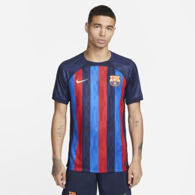 Camisa Nike Barcelona I 2022/2023 Torcedor Masculina