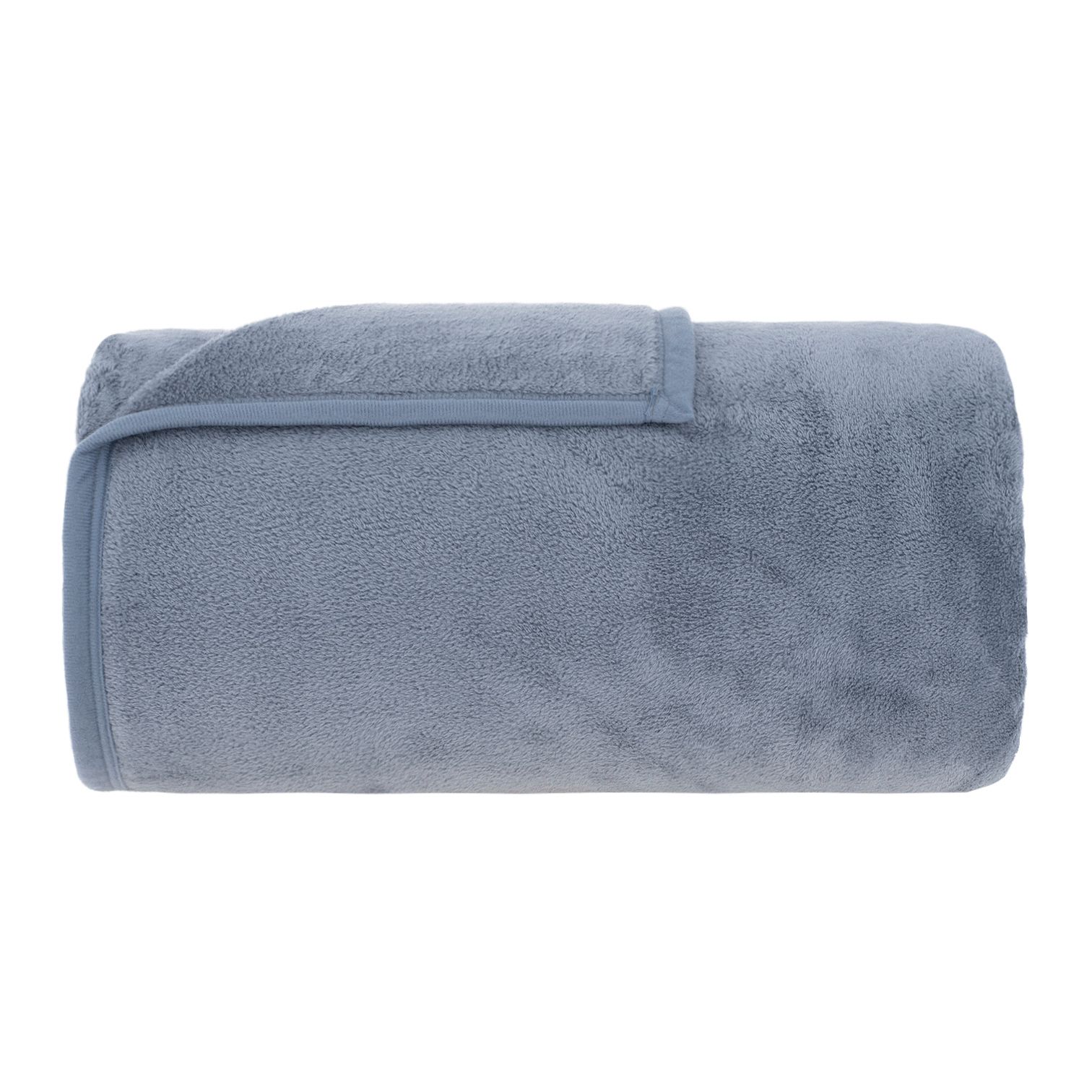 Cobertor Queen Buddemeyer Aspen 100% Poliéster Microfibra Extra Macia - Azul - 048