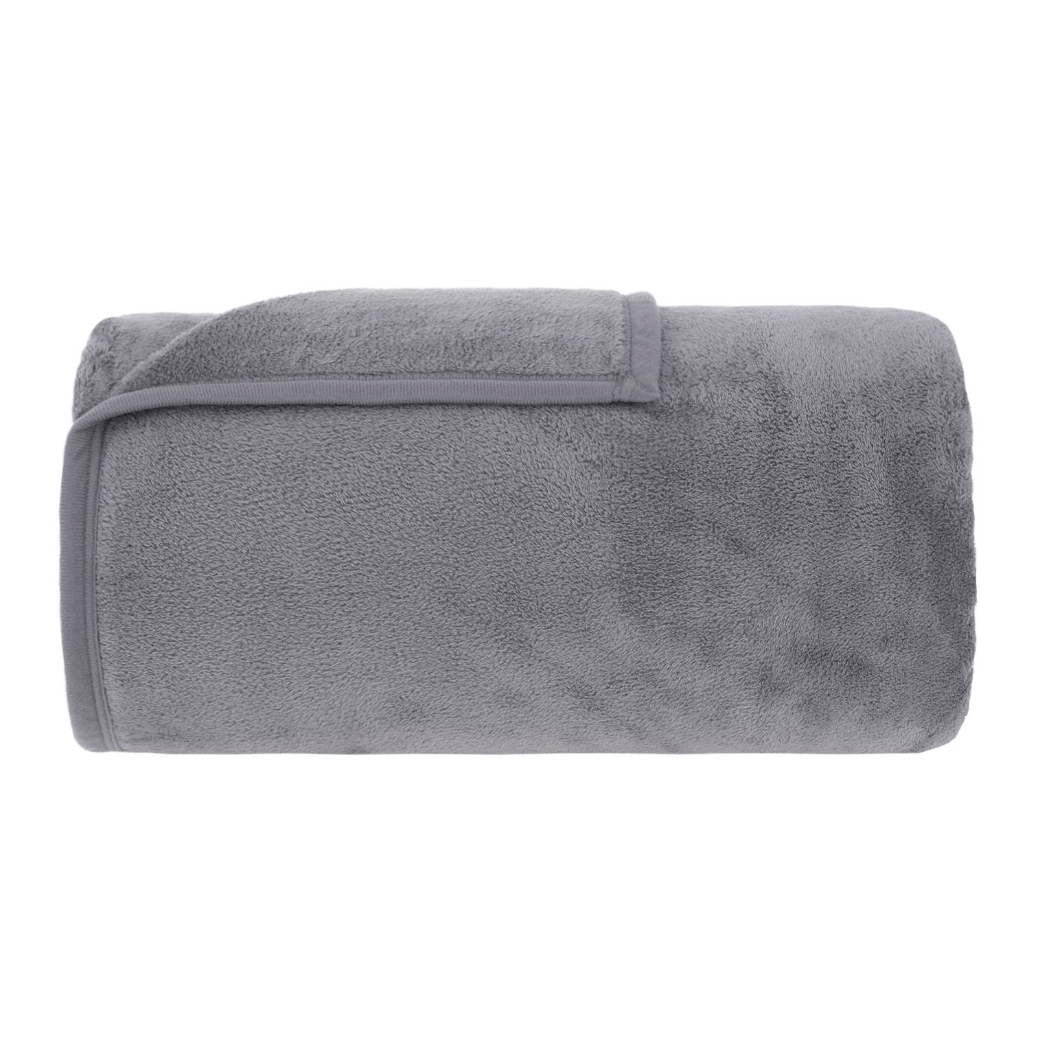 Cobertor Queen Buddemeyer Aspen 100% Poliéster Microfibra Extra Macia - Grafite - 047