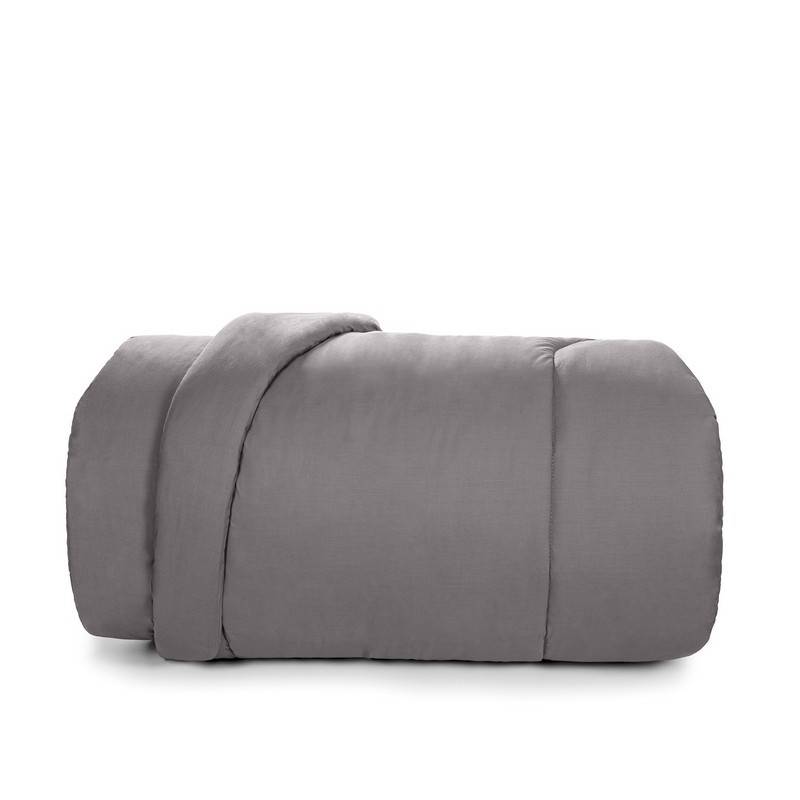 Edredom Queen Karsten Liss 100% Algodão Percal 180 Fios - Grafite