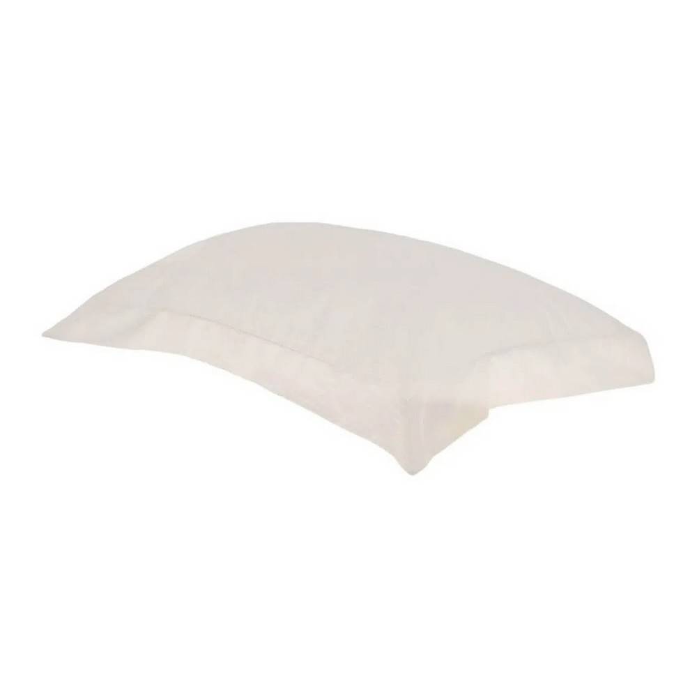 Fronha Buddemeyer Damask Stripes 100% Algodão Cetim 300 Fios com Abas 50cm x 70cm (1 Peça) - Bege - 011