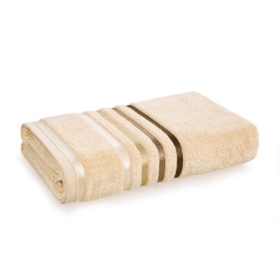Toalha de Banho Karsten Lumina Fio Penteado Max - Gramatura 500g/m² - Areia/Marrom