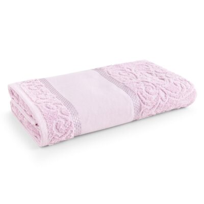 Toalha de Banho para Pintar Karsten Melina - Gramatura: 480g/m² - Hortência
