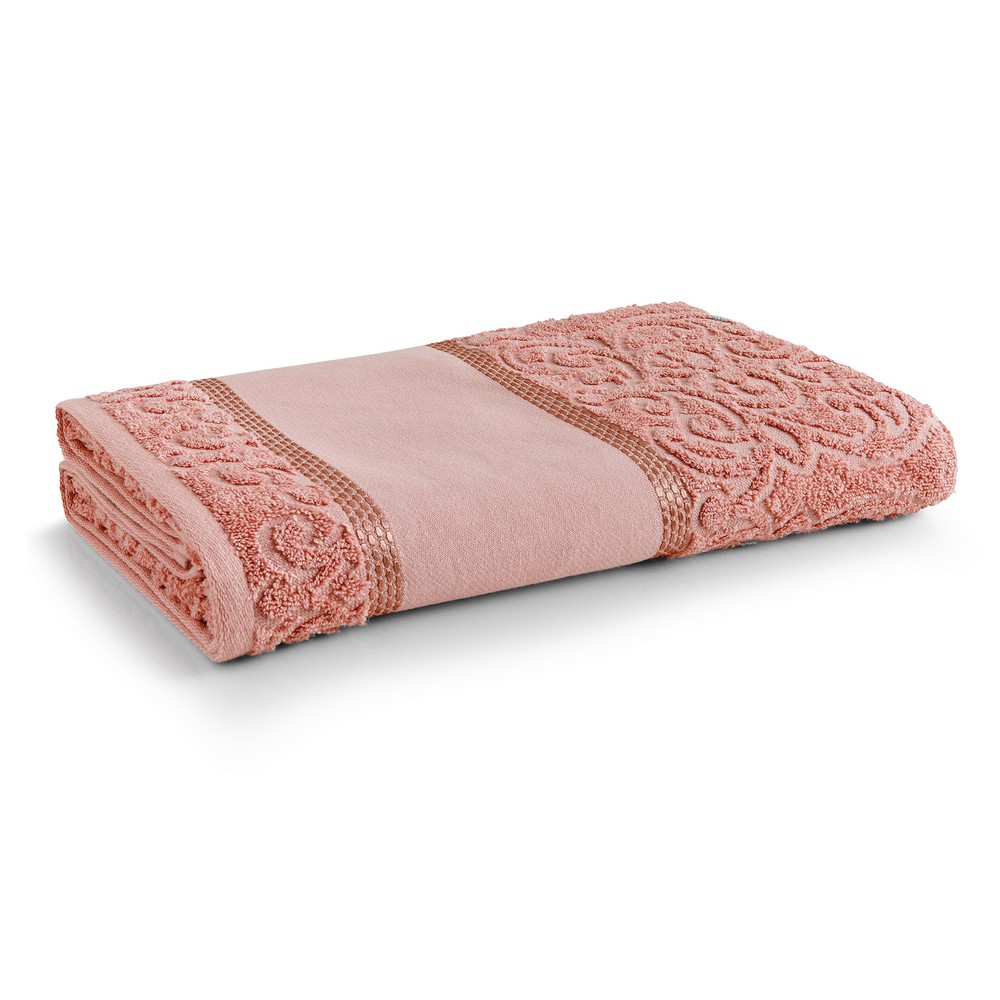 Toalha de Banho para Pintar Karsten Melina - Gramatura: 480g/m² - Lady Pink