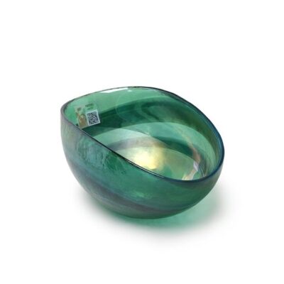 Bowl de Murano Verde Espiral Yalos