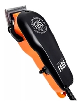 Cortador de cabelo GA.MA Italy GBS Absolute Fade preto e laranja 127V com fio