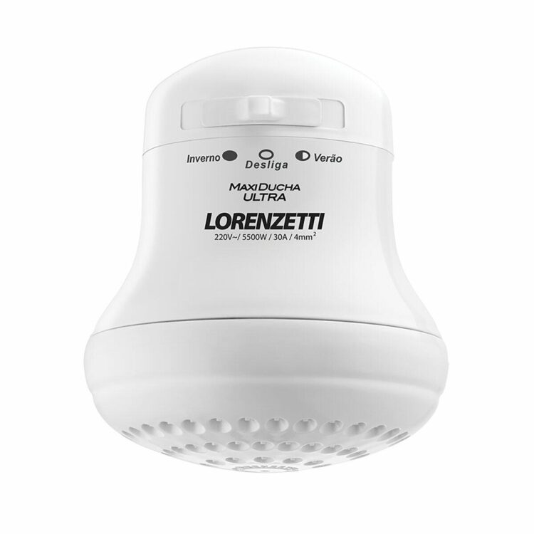 Chuveiro Maxi Ducha Ultra 3 Temperaturas 5500W 127V Lorenzetti