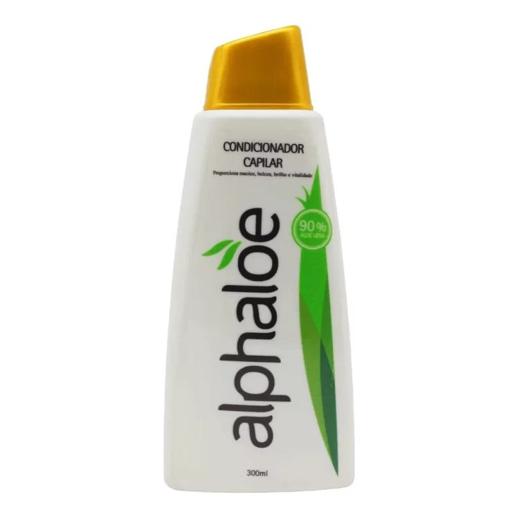 Condicionador de Aloe Vera (90% de Babosa) Alphaloe 300ml