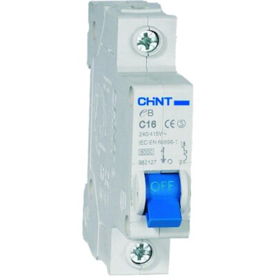 Disjuntor Unipolar Chint Din Dz 125A 6Ka