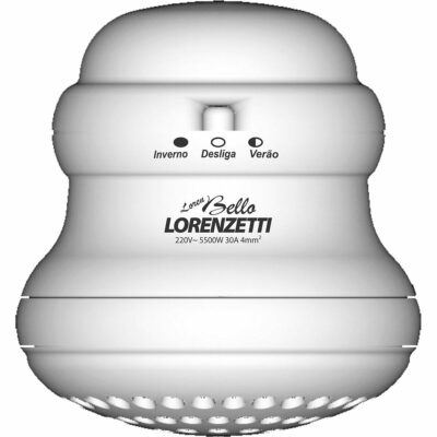 Chuveiro Loren Bello Branco 4600W 220V Lorenzetti