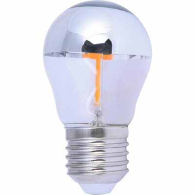 Lâmpada Led Filamento Espelhado Globo G45 Bivolt Liege