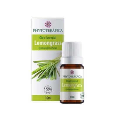 Óleo Essencial de Lemongrass Orgânico Phytoterápica 10ml