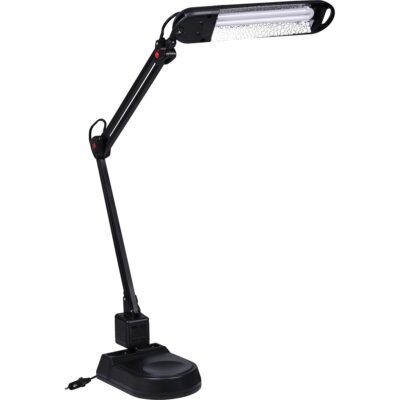 Luminária de Mesa Fluor Preta Hidromel 220V