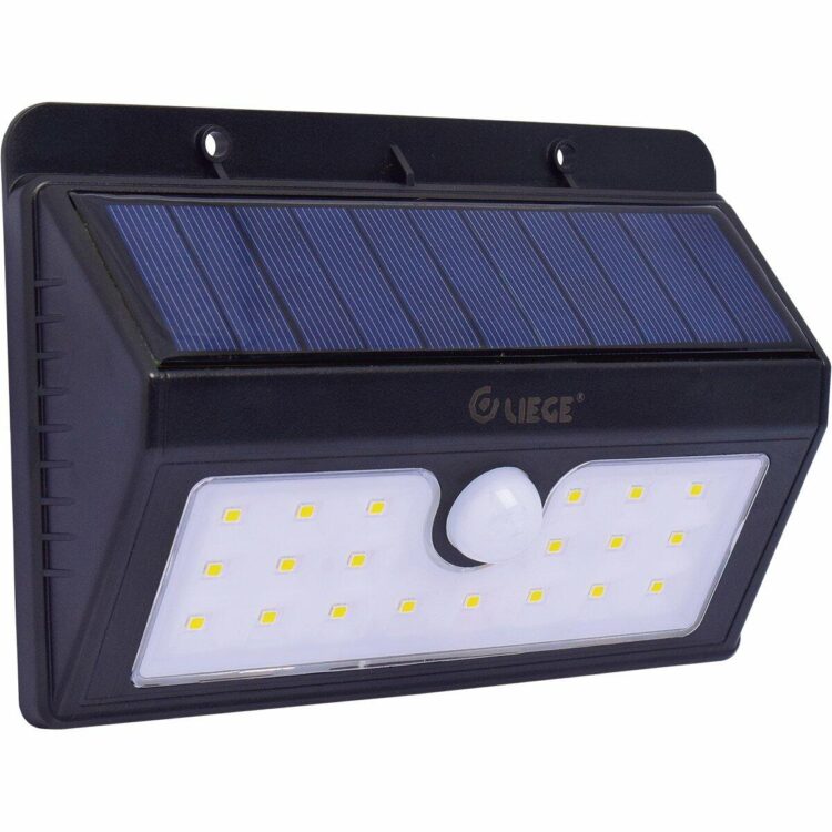 Luminária Solar de Parede com 20 Leds Liege