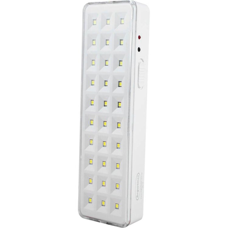 Luminária de Emergência com 30 Leds 100Lm 600Mah 4W Biv Segurimax