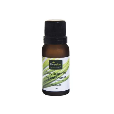 Óleo Essencial de Lemongrass LiveAloe 12ml