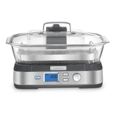 Panela à Vapor Elétrica Cuisinart Cookfresh Stm-1000 5l 1800w 110v Inox