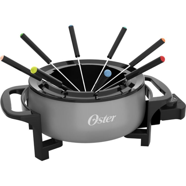 Panela Elétrica Oster Para Fondue Onfd100 1000w 220v Cinza