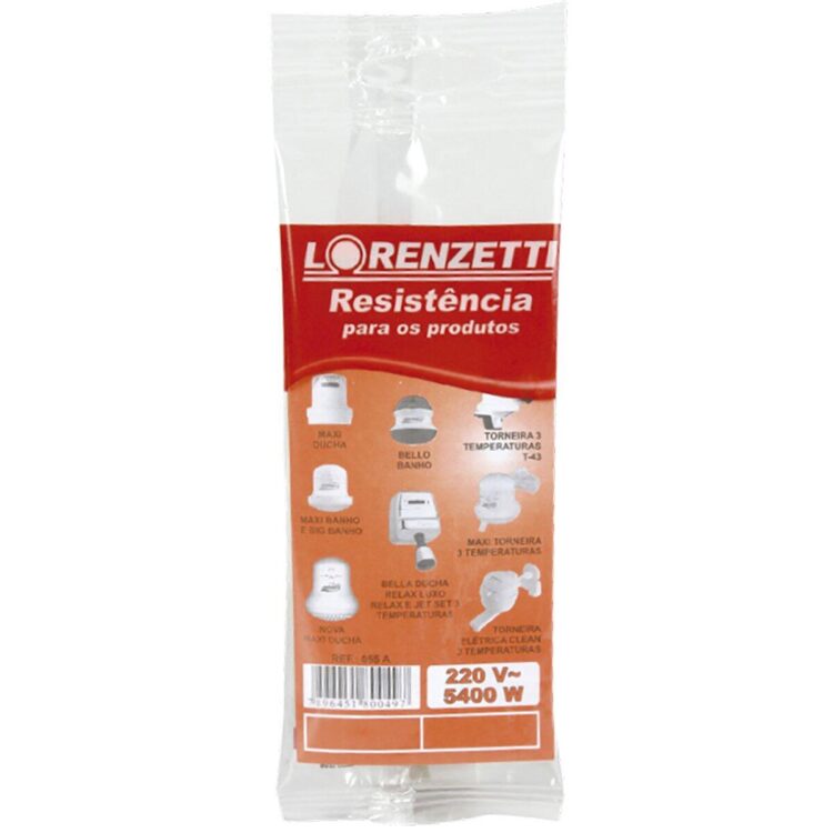 Resistência Acqua Lorenzetti Duchas Star 127V 5500W