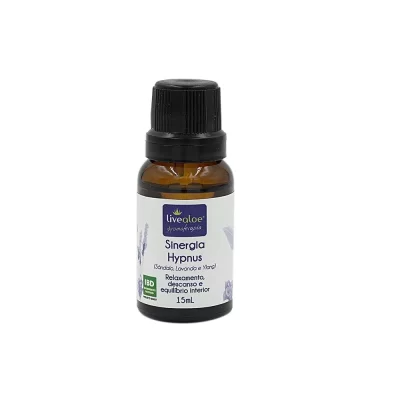 Sinergia Hypnus LiveAloe 15ml - Óleos Essenciais