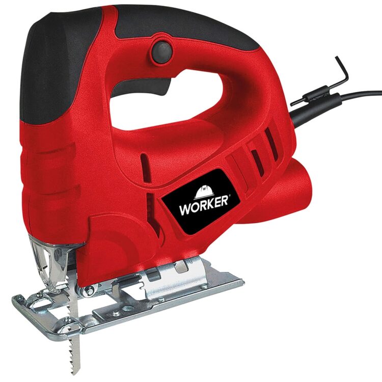 Serra Tico Tico Elétrica Worker 400W Vermelho/Preto 110V