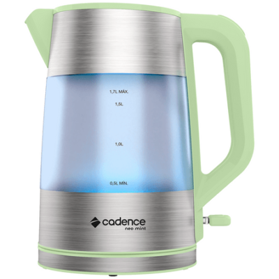 Chaleira Elétrica Cadence Neo Mint 1.7L CEL309 Verde 110V