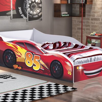 Cama Infantil Carro Red Gabrielli Móveis