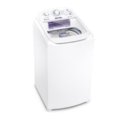 Máquina de Lavar 8,5kg Electrolux Branca Turbo Economia, Jet&Clean e Filtro Fiapos (LAC09)