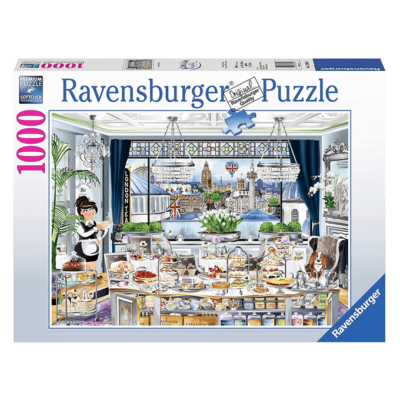 Puzzle 1000 peças Casa de Chá Londrina - Ravensburger - Importado - GROW