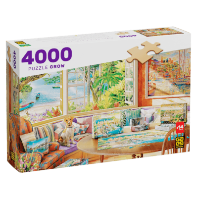 Puzzle 4000 peças Minha Casa e Meus Puzzles - GROW