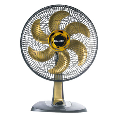 Ventilador Mallory TS40+ Preto Dourado 40 cm nd / 110V