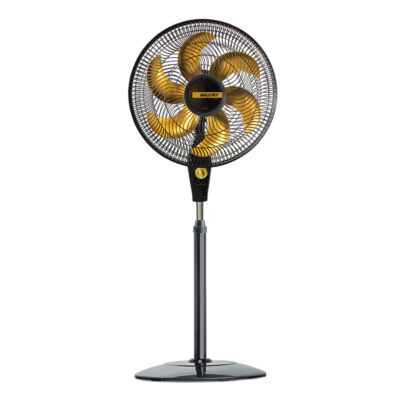 Ventilador Mallory  Delfos TS+ Preto Dourado 40 cm ND / 110V