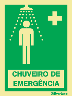 Chuveiro de emergência