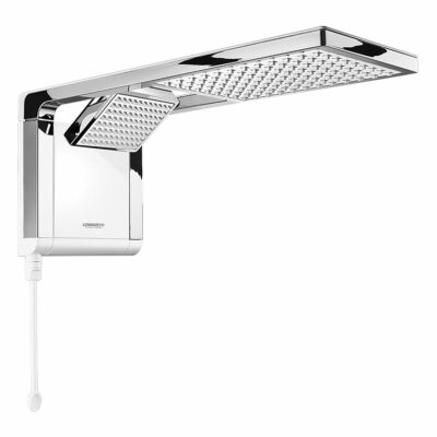 Chuveiro Acqua Duo Ultra Branco Cromado 5500W 127V Lorenzetti