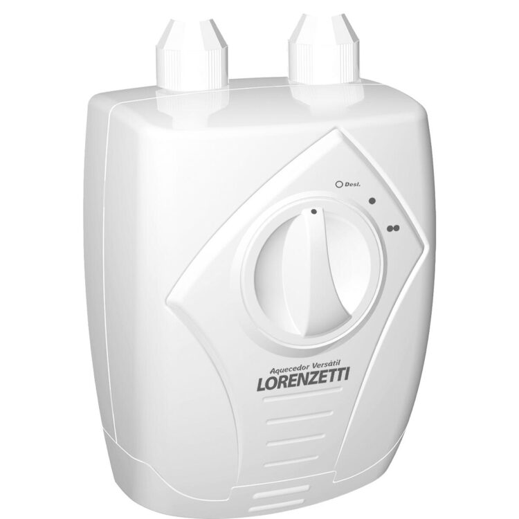 Aquecedor Versátil Elétrico Branco 3T 5500W 127V Lorenzetti