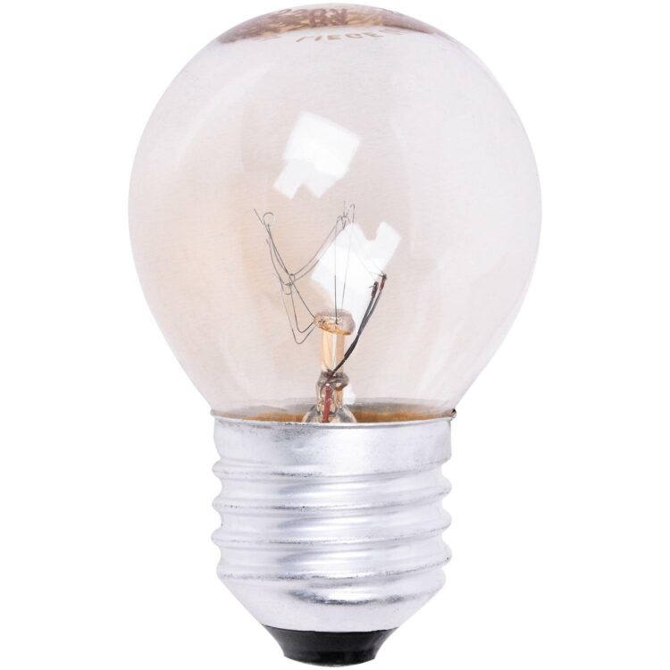 Lâmpada Bolinha Clara Incandescente E27 15W 220V Liege